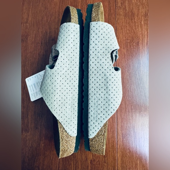 Birkenstock men Arizona Pin Dot Slide Sandals in Stone Coin Eu 41 US 8-8.5 - Picture 10 of 10